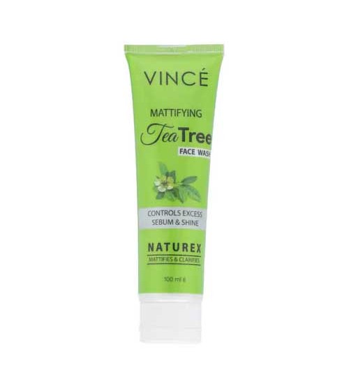 Vince Mattifying Tea Tree Face Wash 100ml